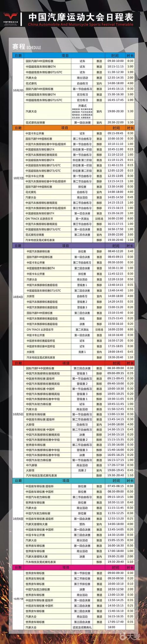 “十一黃金周”江城暢想“速度與激情”！2018中國汽車摩托車運(yùn)動(dòng)大會明日預(yù)售！(圖1)